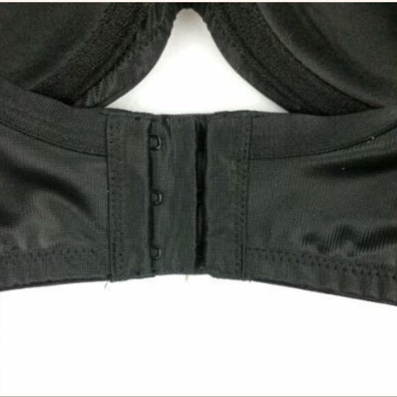 Lane Bryant Cacique Bra Intuition Full Coverage Lined Black Size 38C - Picture 5 of 6